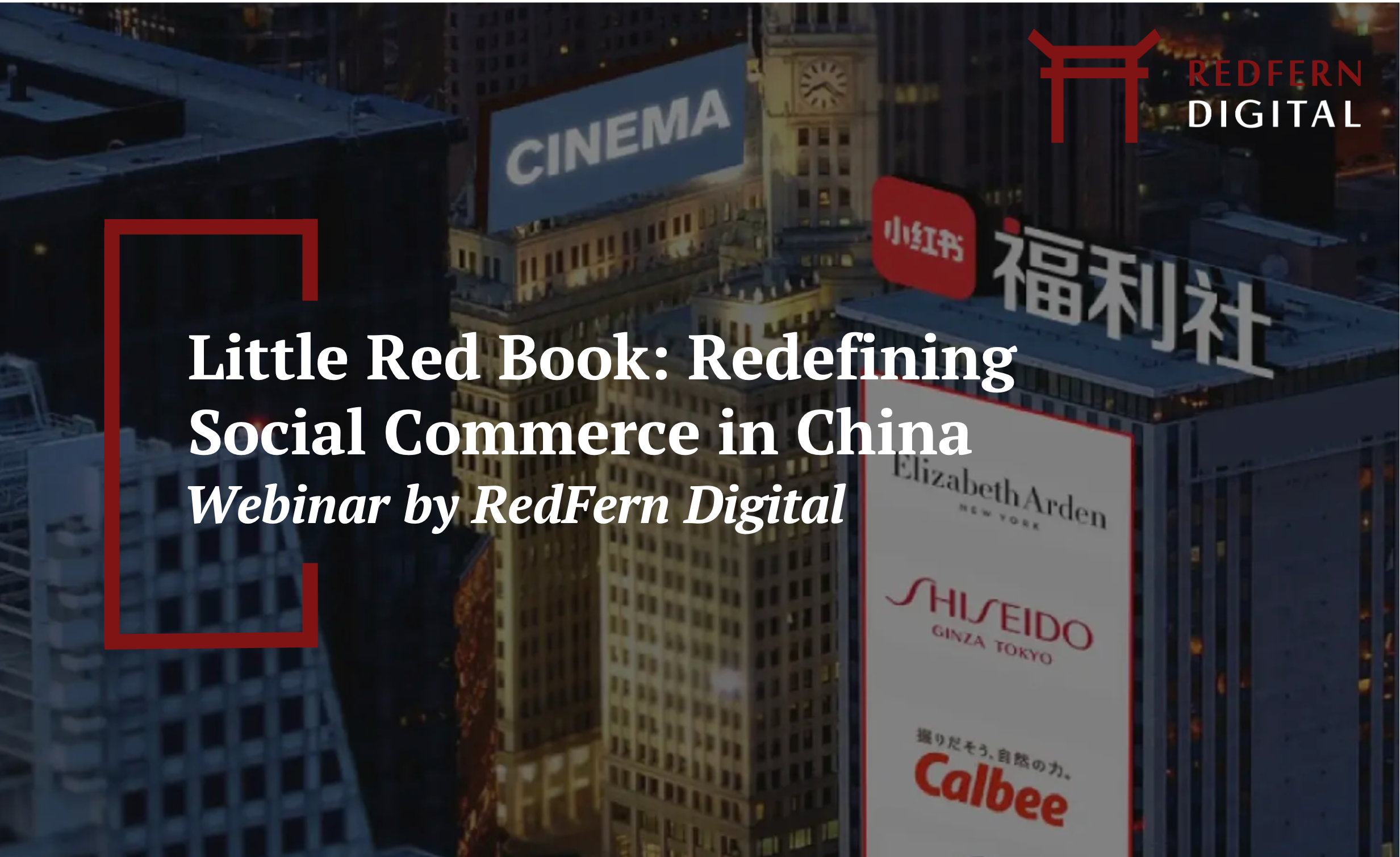 Socai; Commerce in china webinar by redfern digital